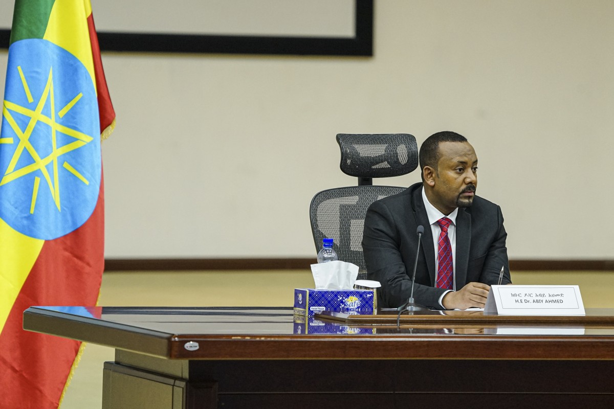 De eerste minister van Ethiopië