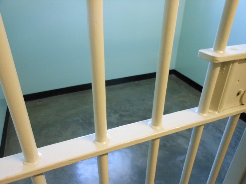 een cel in de gevangenis