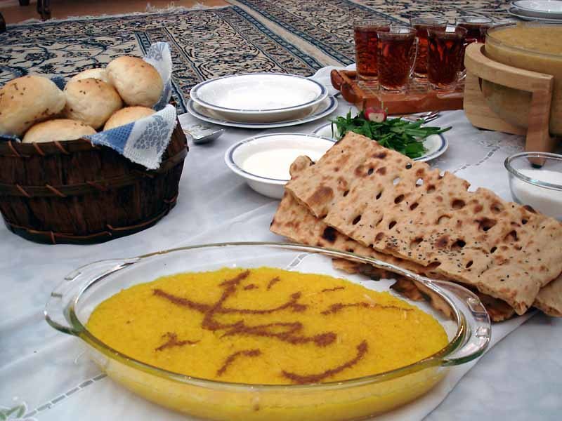 maaltijd tijdens de ramadan