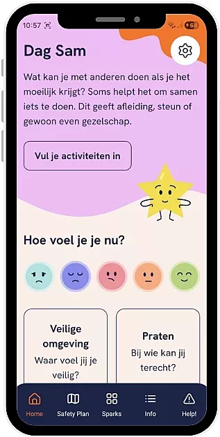 app Spark van 1813