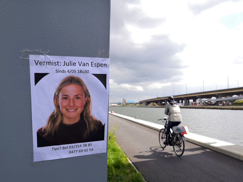Julie Van Espen gezocht