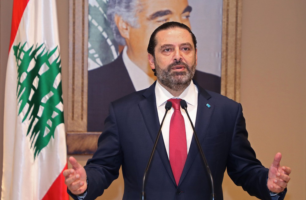eerste minister Saad Hariri van Libanon