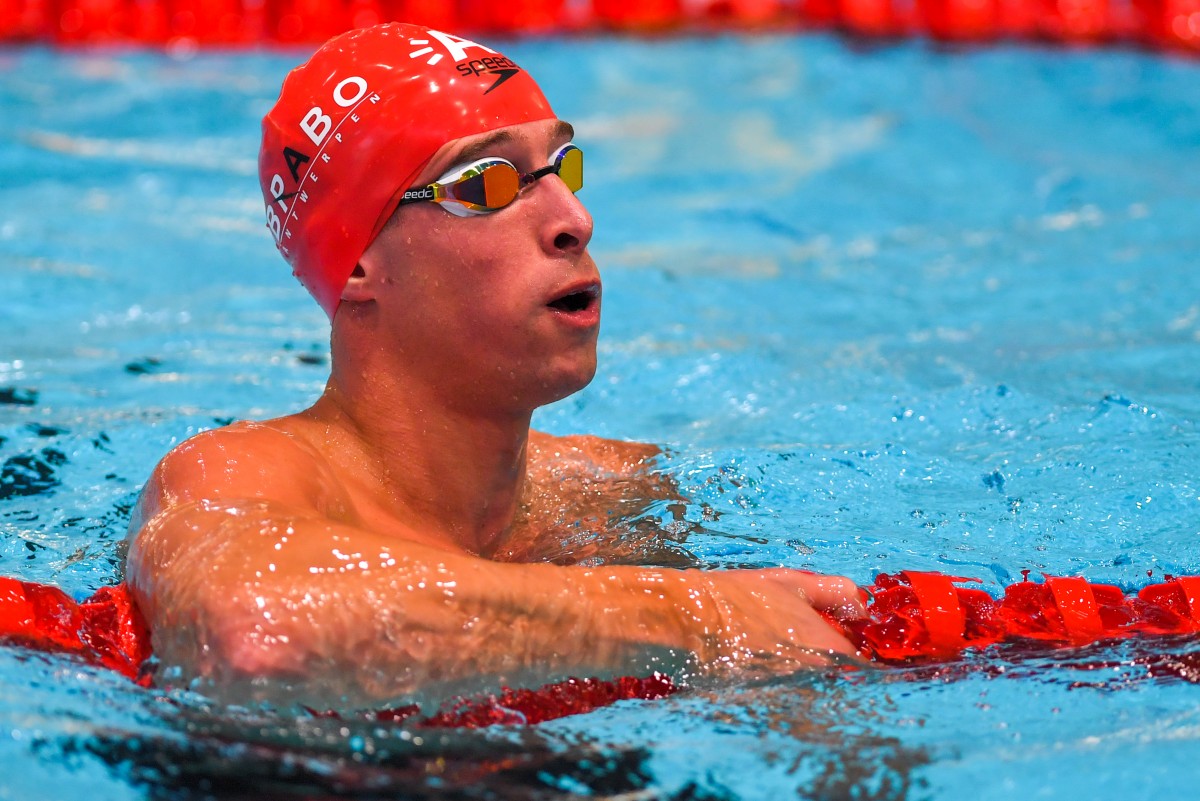 Pieter Timmers zwemnt