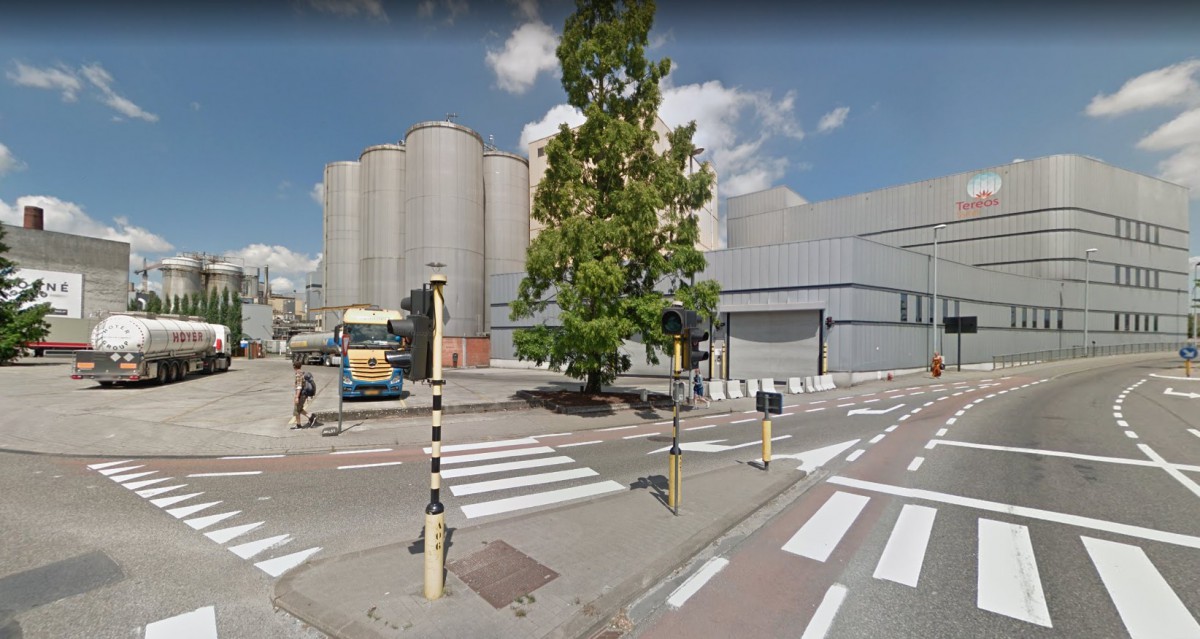 De fabriek van Tereos in Aalst