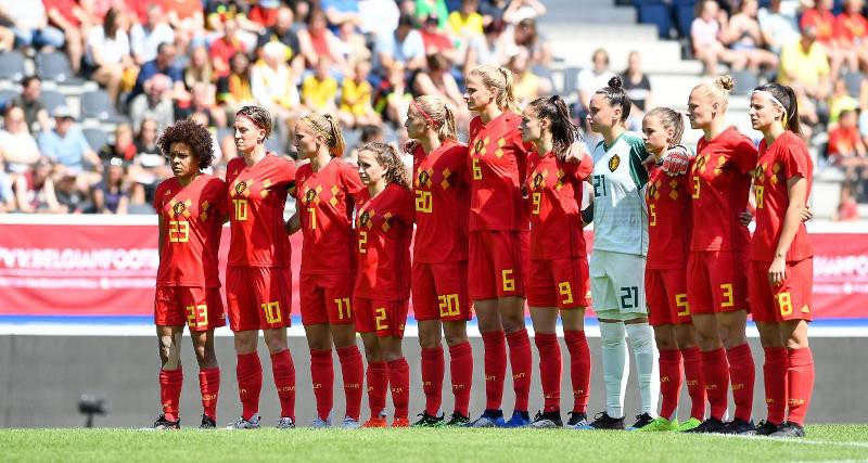 Vrouwenploeg voetbal speelde in juni 2019 tegen Thailand